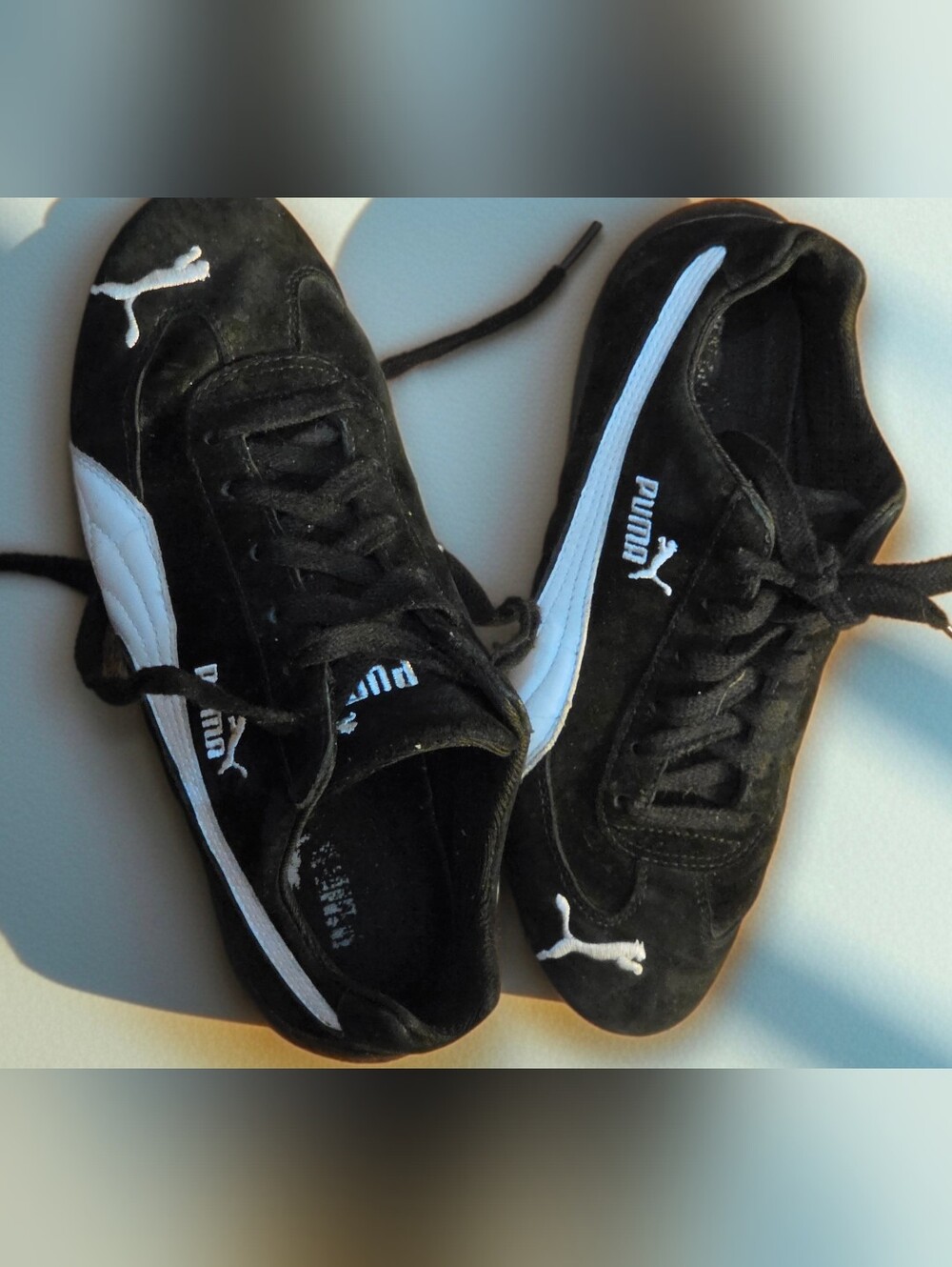 Vintage PUMA Speedcat OG Black Suede Driving Shoes